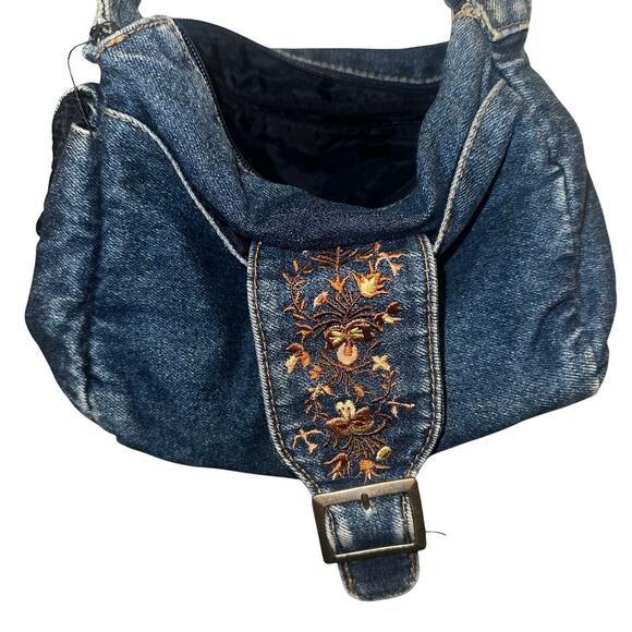 Y2k vintage denim boho bag - Picture 3 of 5